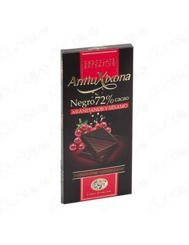 Chocolate Sabor 72% Arandanos - Antiuxixona