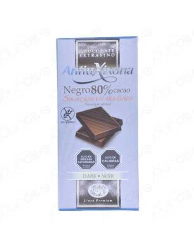 Chocolate 80% Sin Azucar - Antiuxixona