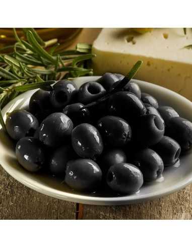 Aceitunas Negras Deshuesada / Kg - Purolivo