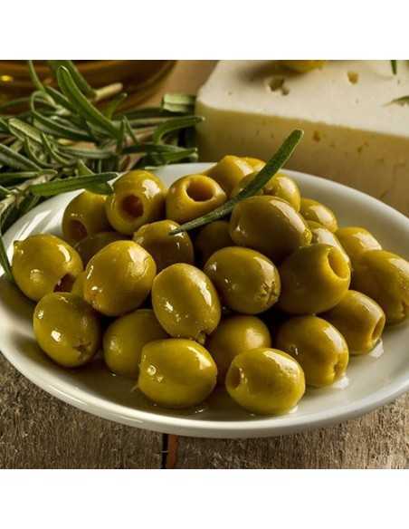 ACEITUNA DESHUESADA VERDE - Bolsa 1 KG