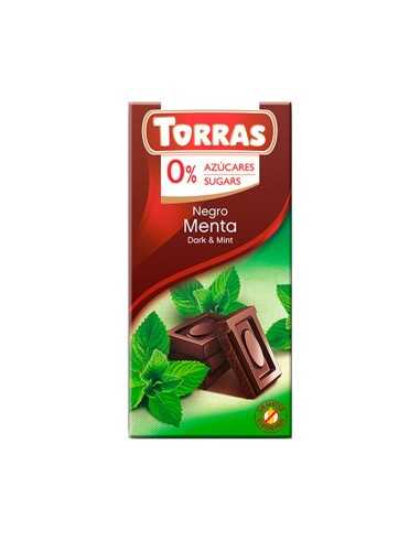 Chocolate Con Sabor Menta Sin Azucar - Torras