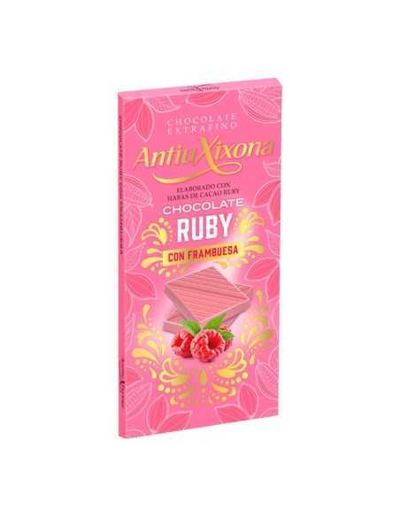 Chocolate Habas De Cacao Ruby Con Frambuesa - Trapa