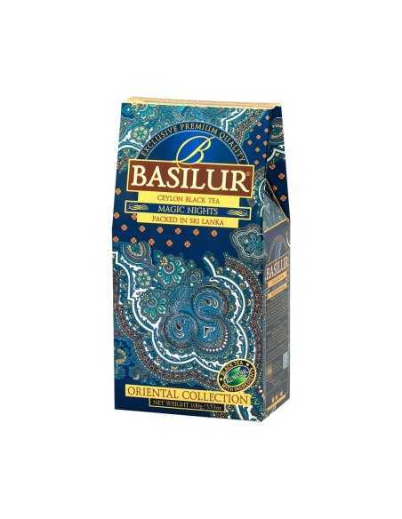 Te Oriental Con Durazno Y Papaya Magic Night Hoja - Basilur