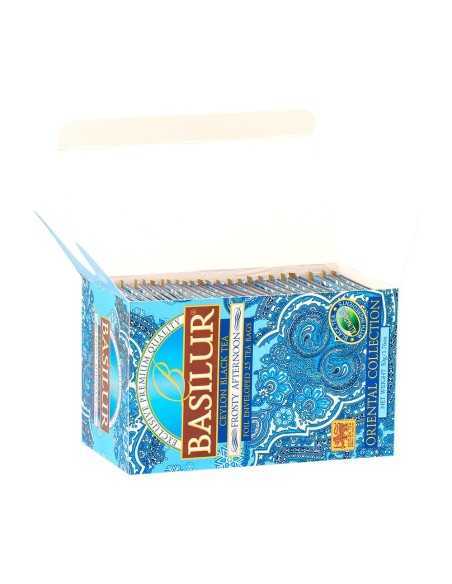 Te Oriental Negro Con Naranja Y Maracuja 25 Bolsas - Basilur