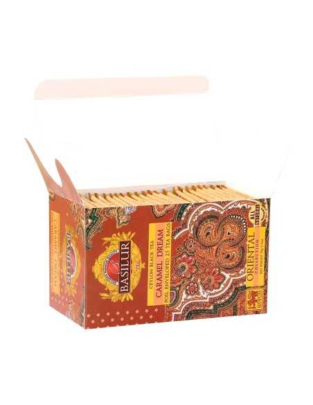 Te Negro Ceylan Con Caramelo 25 Bolsas - Basilur