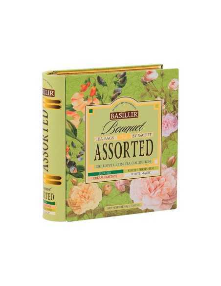 Libro Te Verde Surtido 32 Bolsas - Basilur