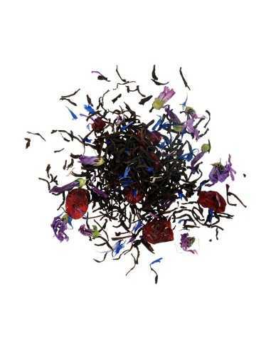 Te Bouquet Verde Con Crema Y Petalos Hoja -...