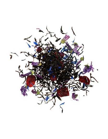 Te Bouquet Verde Con Crema Y Petalos Hoja - Basilur