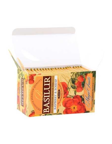 Te Frutas Frambuesas Rosa Mosqueta Bolsitas - Basilur