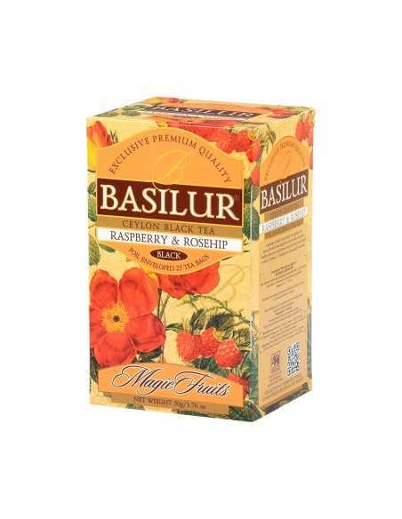 Te Frutas Frambuesas Rosa Mosqueta Bolsitas - Basilur