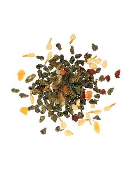 Te Hoja Verde Jasmin Pina Cofre Present 100Gr - Basilur