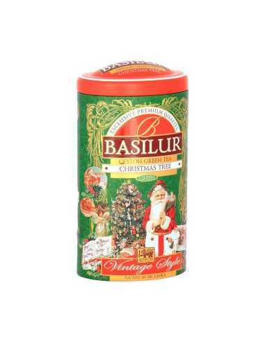 Te Verde Con Manzana Y Cereza Christmast Tree Hoja 100 Gr -Basilur