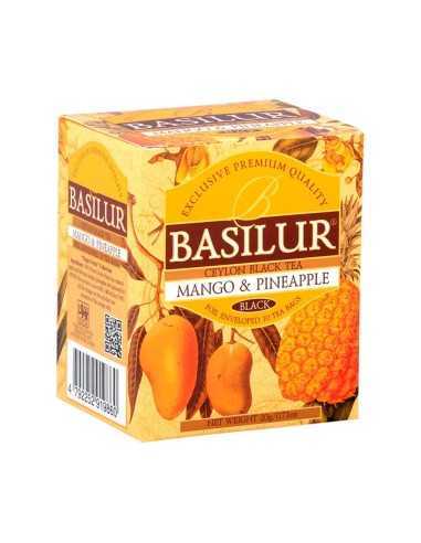 Te Negro Mango Piña 10 Bolsitas -Basilur