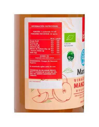 Vinagre Manzana Organico 1 L -Manare