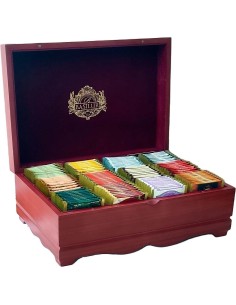 Te Caja De Madera Con 120 Bolsas De Te Surtida - Basilur