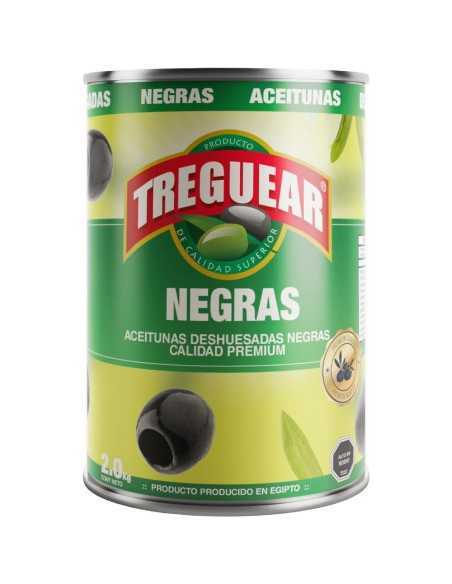 Aceitunas Deshuesadas Negras 2 Kilos - Treguear