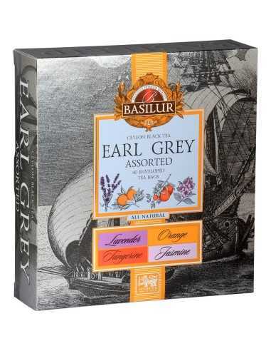Te Earl Grey Surtidos - Earl Grey Collection - 40 Bolsas - Basilur