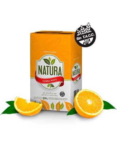 Yerba Mate sabor naranjar 500 GR - NATURA