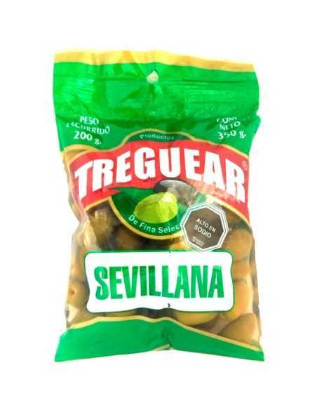 ACEITUNA SEVILLANA VERDE 350 GR