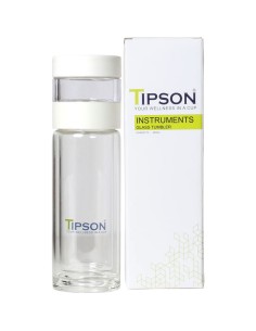 Frasco de vidrio con filtro y termometro - Tipson