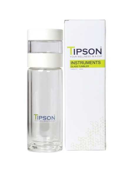 Frasco de vidrio con filtro y termometro - Tipson