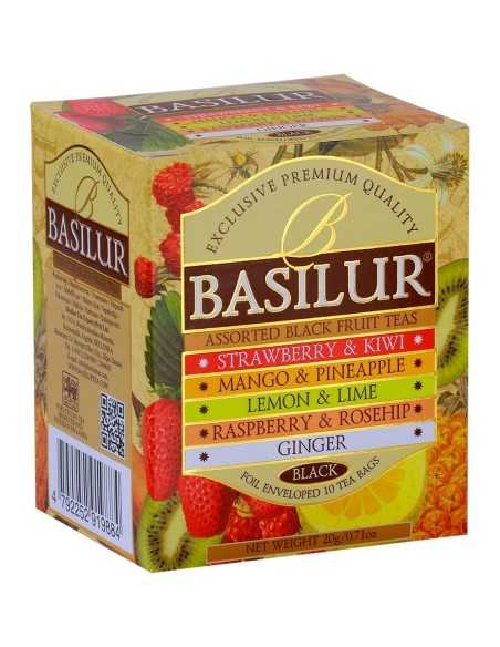 Te Negro Frutas Surtidos 10 Bolsas -Basilur