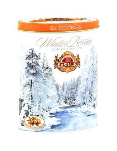 Te Winter Berries Amarillas Sea Buckthorn Hoja 100Gr -Basilur