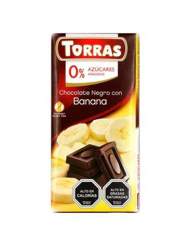 Chocolate Sabor Platano Sin Azucar - Torras