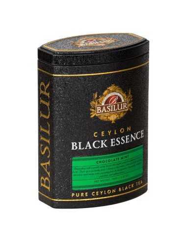 Black Esscence Chocolate Menta Tea Hoja  100 Gr- Basilur