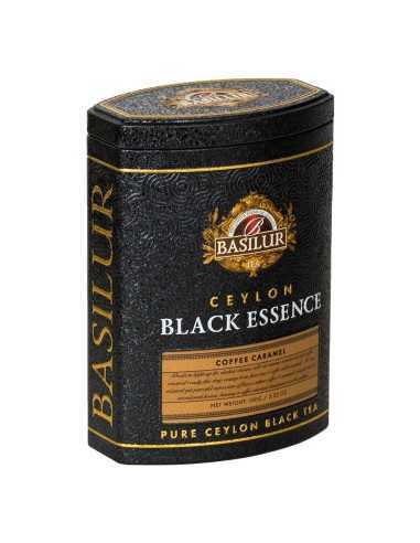 Black Escence Cafe y Caramelo Tea Hoja 100 Gr- Basilur