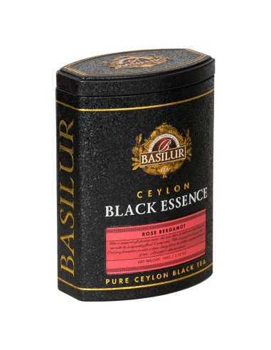 Black Escence Rosa Bergamota Tea Hoja 100 Gr- Basilur