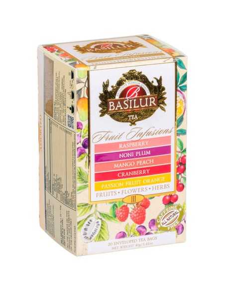 Infusiones de Fruta - Surtido - 20 Bolsitas - Basilur