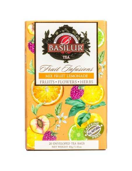Infusiones de Fruta - Limonada con hierbas y manzana - 20 Bolsitas - Basilur