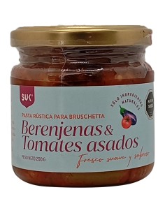 Pasta de Berenjenas y Tomates Asados - Suk