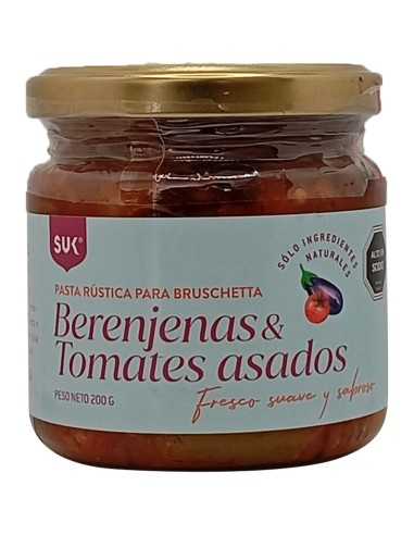 Pasta de Berenjenas y Tomates Asados - Suk