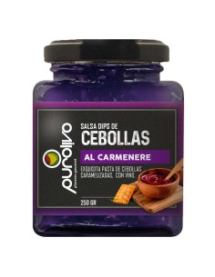 Salsa Cebolla Al Carmenere - Purolivo