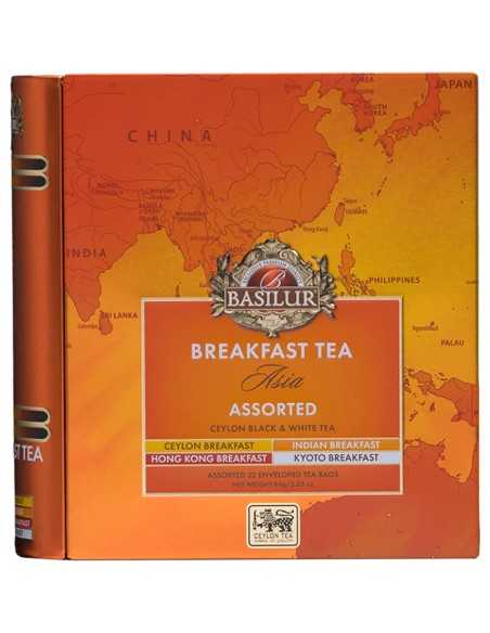 Libro de Té - Breakfast Asia - 32 Bolsitas - Basilur