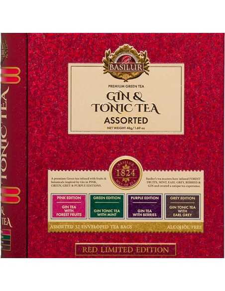 Libro de Té - Gin Tonic Red - 32 Bolsitas - Basilur