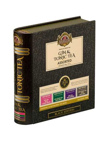 Libro de Té - Gin Tonic Black - 32 Bolsitas - Basilur
