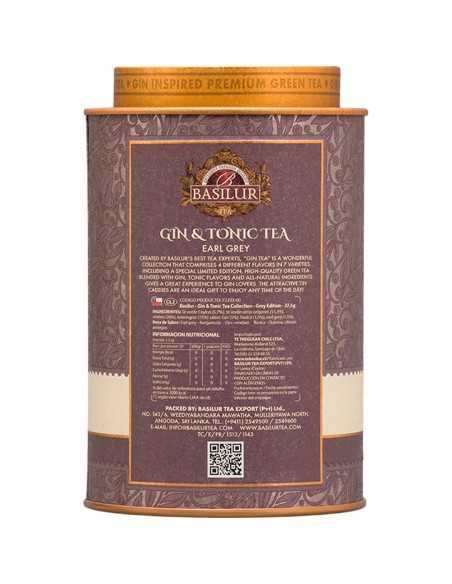 Gin Tonic Tea Earl Grey - 25 Piramides - Basilur