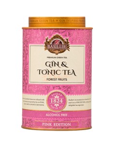 Gin Tonic Tea Pink Forest - 25 Piramides - Basilur