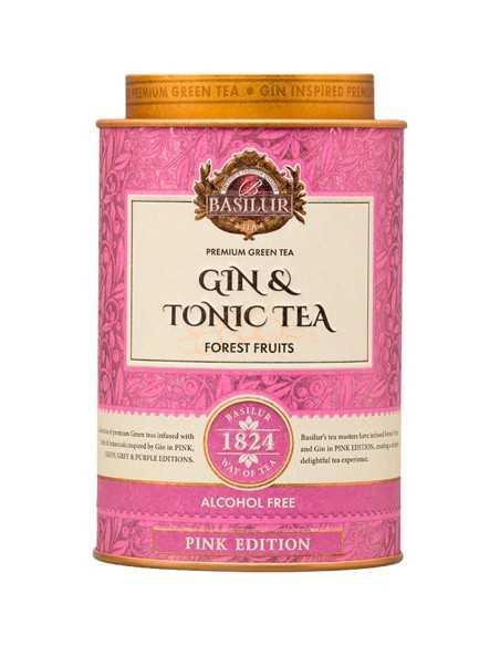 Gin Tonic Tea Pink Forest - 25 Piramides - Basilur