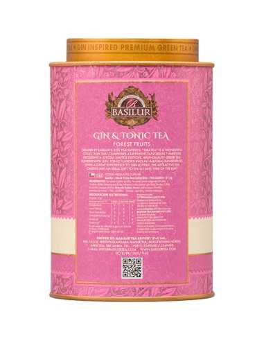 Gin Tonic Tea Pink Forest - 25 Piramides - Basilur