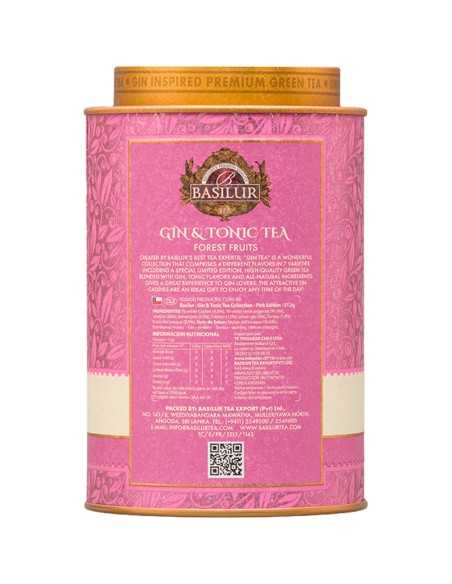Gin Tonic Tea Pink Forest - 25 Piramides - Basilur