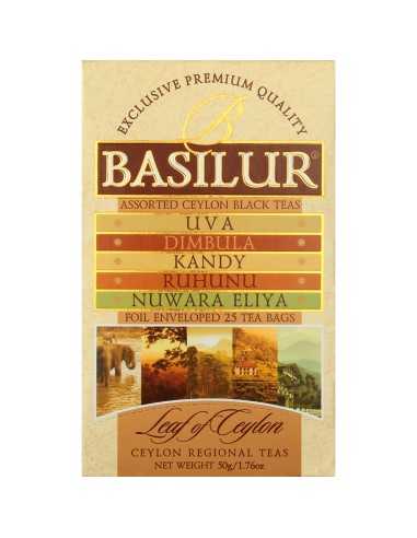 Té negro Ceylon-Assorted Hojas del Ceylon Té 25...