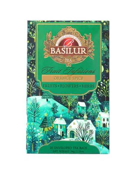 Infusion - Infusion Naranja con Canela - 20 Bolsas - Basilur