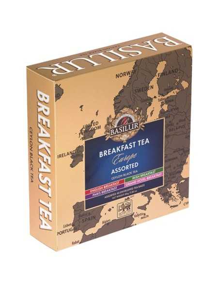 Libro de Té - Breakfast Europa - 32 Bolsitas - Basilur