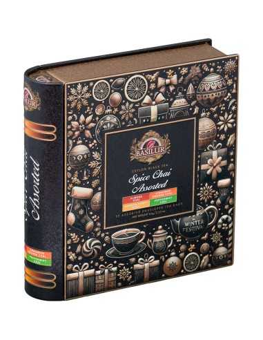 Libro Te Negro Spice Chai Surtido - 32 Bolsitas...