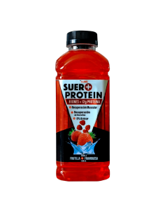 Bebida Hidratante Suero Frutilla Frambuesa 8 Iones + 12g...