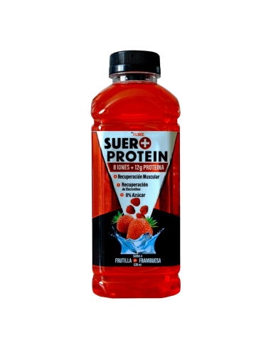 Bebida Hidratante Suero Frutilla Frambuesa 8...